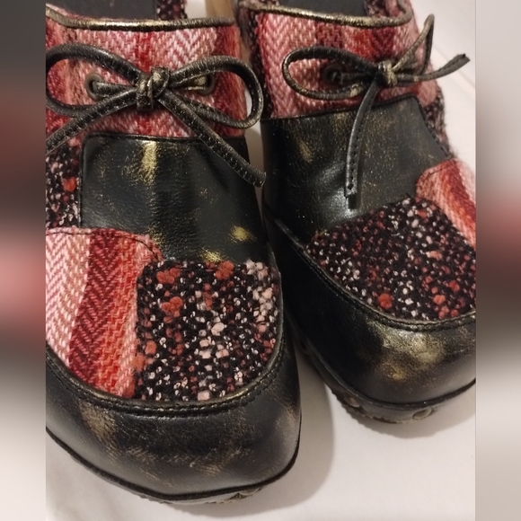 Kenzie Joyous Chucky Patchwork Clogs Y2K - Picture 3 of 16